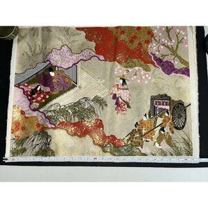 3 Vintage Japanese Geisha Woodblock Print Art Samurai Katana Artist Artwork